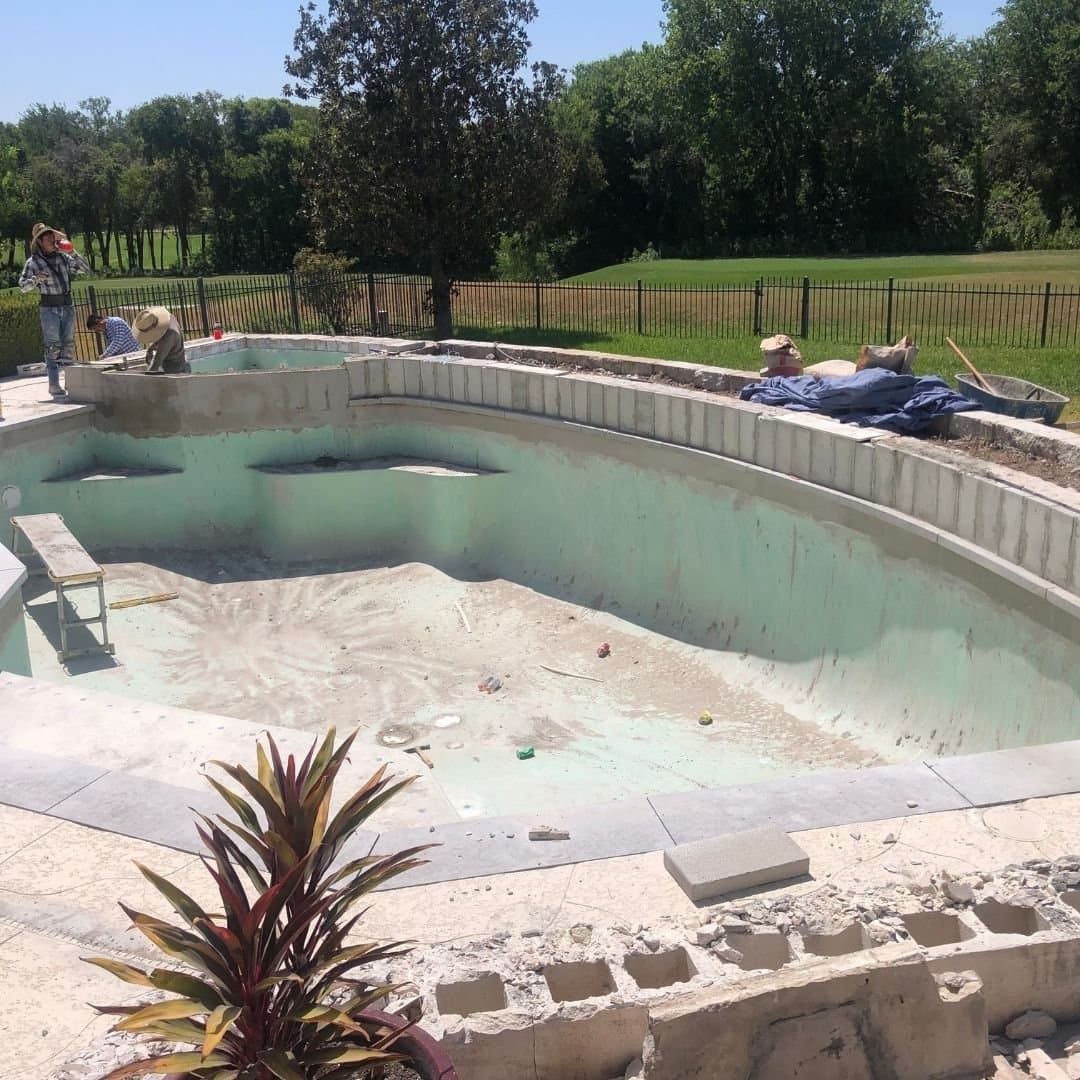 Complete Pool Renovation - Before